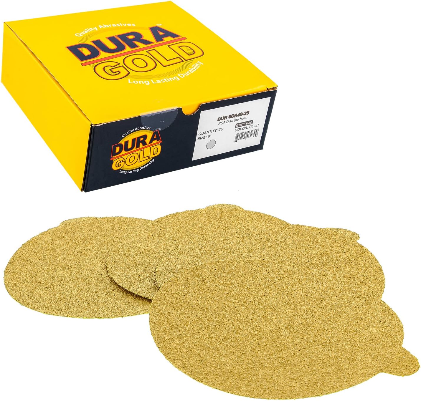 PSA GOLD 6" 40GRIT