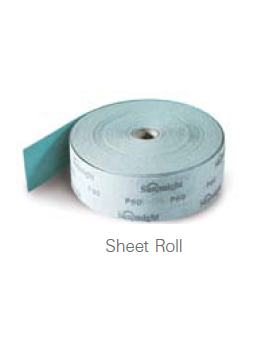 Sunmight Film 22109 2-3/4" X 45 yd PSA Sheet Roll 150 Grit