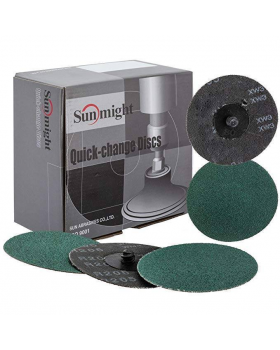 Sunmight 00102 3" A/Z Quick Change Disc 36 Grit